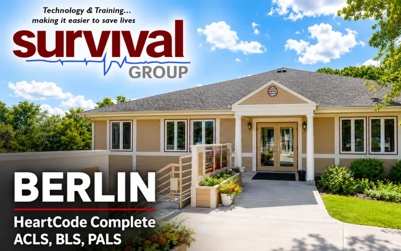 Survival Group Berlin verification station exterior at 1224 Mill Street